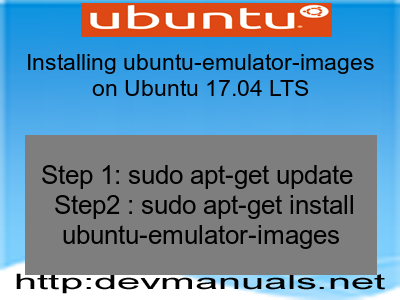 Installing ubuntu-emulator-images on Ubuntu 17.04 LTS