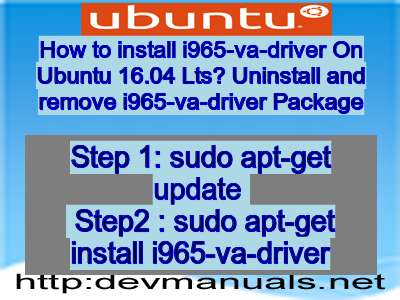 ubuntu install intel graphics driver 16.04