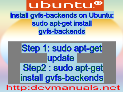 Install gvfs-backends on Ubuntu: sudo apt-get install gvfs-backends