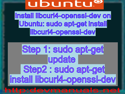 Install libcurl4-openssl-dev on Ubuntu: sudo apt-get install libcurl4-openssl-dev