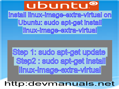 Install linux-image-extra-virtual on Ubuntu: sudo apt-get install linux-image-extra-virtual