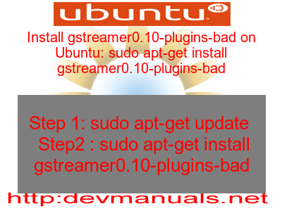 Install gstreamer0.10-plugins-bad on Ubuntu: sudo apt-get install gstreamer0.10-plugins-bad