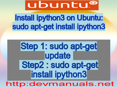 install ipython on ubuntu