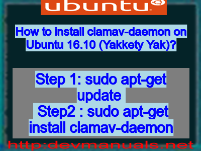 Clamav for ubuntu