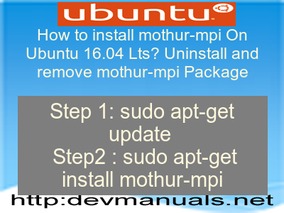 how to install mpi on ubuntu