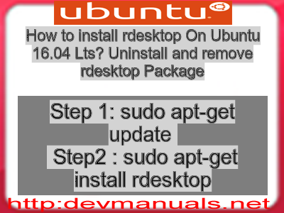 rdesktop ubuntu download