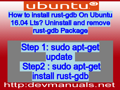 how to install gdb ubunto