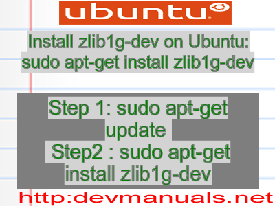 Install zlib1g-dev on Ubuntu: sudo apt-get install zlib1g-dev