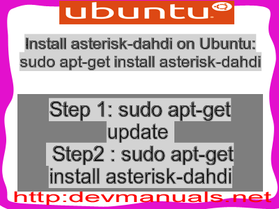 Install asterisk-dahdi on Ubuntu: sudo apt-get install asterisk-dahdi