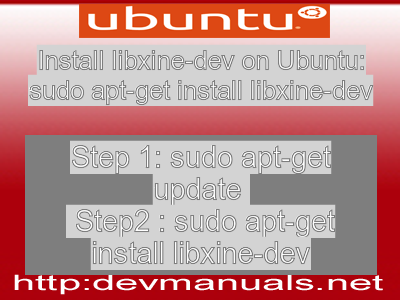 Install libxine-dev on Ubuntu: sudo apt-get install libxine-dev