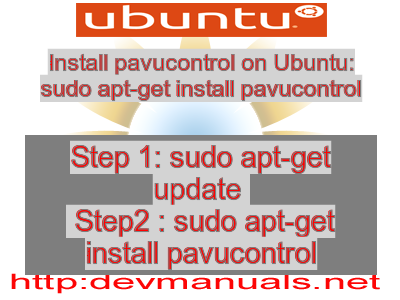 Install pavucontrol on Ubuntu: sudo apt-get install pavucontrol